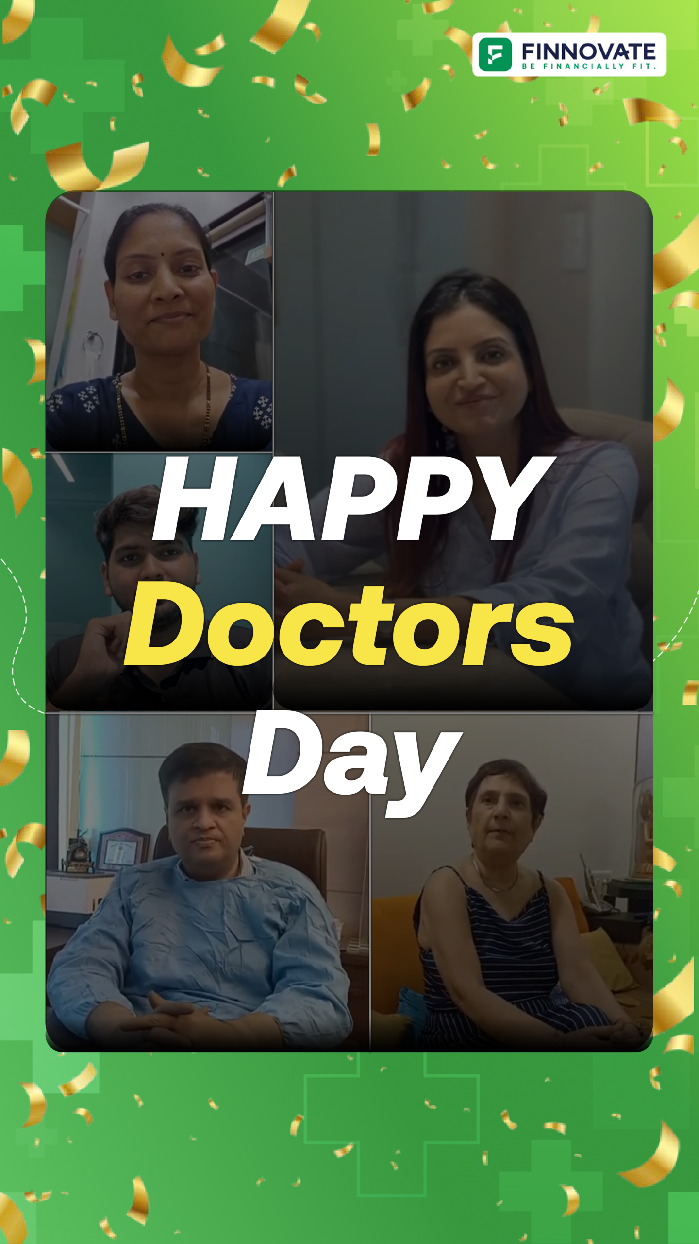 Doctors’ Day Wishes from the Doctors Community I Finnovate I Part 1/3